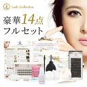 Lash Collection ラッシュコレクション マツエク マツエクセルフ 14点 | まつエク セルフ グルー リムーバー ツイザー テープ 付き 束 低刺激 セルフマツエク キット つけまつげ 部分用 まつ毛エクステ 母の日 プレゼント 母の日ギフト 花以外