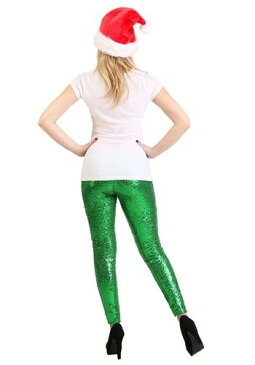 Tipsy Elves Green Sequin Women's Leggings ハロウィン コスプレ 衣装 仮装 小道具 おもしろい イベント パーティ ハロウィーン 学芸会 学園祭 学芸会 ショー お遊戯会 二次会 忘年会 新年会 歓迎会 送迎会 出し物 余興 誕生日 発表会 バレンタイン ホワイトデー