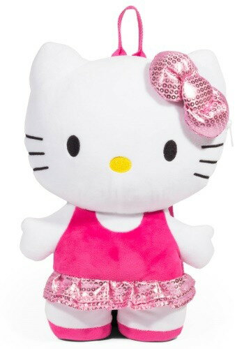 Hello Kitty- Plush Backpack ハロウィン コスプレ 衣装 仮装 小道具 おもしろい イベント パーティ ハロウィーン 学芸会 学園祭 学芸会 ショー お遊戯会 二次会 忘年会 新年会 歓迎会 送迎会 出し物 余興 誕生日 発表会