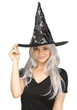 Flip Sequin Witch 帽子 ハット Silver ハロウィン コスプレ 衣装 仮装 小道具 おもしろい イベント パーティ ハロウィーン 学芸会 学園祭 学芸会 ショー お遊戯会 二次会 忘年会 新年会 歓迎会 送迎会 出し物 余興 誕生日 発表会 バレンタイン ホワイトデー