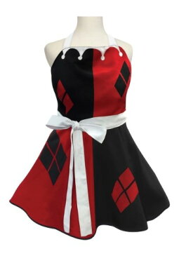 大人用 Harley Quinn Fashion Apron ハロウィン コスプレ 衣装 仮装 小道具 おもしろい イベント パーティ ハロウィーン 学芸会 学園祭 学芸会 ショー お遊戯会 二次会 忘年会 新年会 歓迎会 送迎会 出し物 余興 誕生日 発表会 バレンタイン ホワイトデー