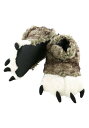 Wolf Paw Slippers for 大人用s ハロウィン コスプレ 衣装 仮装 小道具 おもしろい イベント パーティ ハロウィーン 学芸会 学園祭 学芸会 ショー お遊戯会 二次会 忘年会 新年会 歓迎会 送迎会 出し物 余興 誕生日 発表会