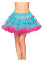 【店内全品P5倍】Turquoise and Neon Pink Petticoat ハロウィン コスプレ 衣装 仮装 小道具 おもしろい イベント パーティ ハロウィーン 学芸会 学園祭 学芸会 ショー お遊戯会 二次会 忘年会 新年会 歓迎会 送迎会 出し物 余興 誕生日 発表会 バレンタイン ホワイトデー