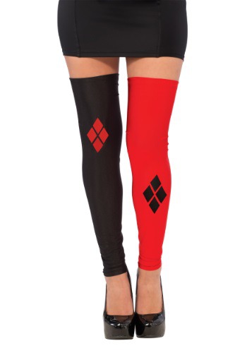 Harley Quinn Thigh Highs ハロウィン コスプレ 衣装 仮装 小道具 おもしろい イベント パーティ ハロウィーン 学芸会 学園祭 学芸会 ショー お遊戯会 二次会 忘年会 新年会 歓迎会 送迎会 出し物 余興 誕生日 発表会