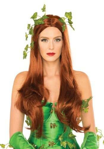 Women's デラックス Poison Ivy ウィッグ ハロウィン コスプレ 衣装 仮装 小道具 おもしろい イベント パーティ ハロウィーン 学芸会 学園祭 学芸会 ショー お遊戯会 二次会 忘年会 新年会 歓迎会 送迎会 出し物 余興 誕生日 発表会