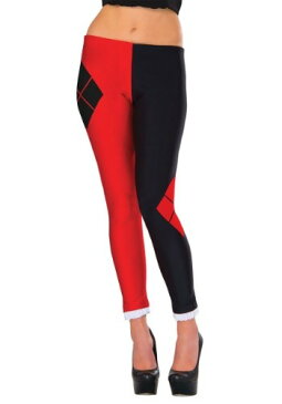 【全品P10倍】Harley Quinn Women's Leggings ハロウィン コスプレ 衣装 仮装 小道具 おもしろい イベント パーティ ハロウィーン 学芸会 学園祭 学芸会 ショー お遊戯会 二次会 忘年会 新年会 歓迎会 送迎会 出し物 余興 誕生日 発表会 バレンタイン ホワイトデー