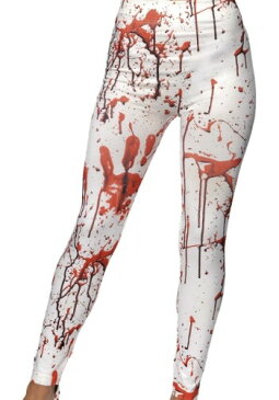 【全品P10倍】Blood Splatteレッド ホワイト Leggings ハロウィン コスプレ 衣装 仮装 小道具 おもしろい イベント パーティ ハロウィーン 学芸会 学園祭 学芸会 ショー お遊戯会 二次会 忘年会 新年会 歓迎会 送迎会 出し物 余興 誕生日 発表会 バレンタイン ホワイトデー