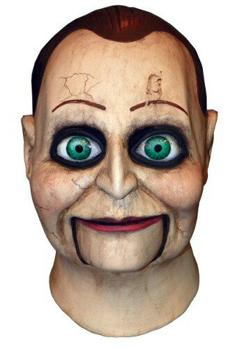Dead Silence 大人用 Billy Puppet マスク ハロウィン コスプレ 衣装 仮装 小道具 おもしろい イベント パーティ ハロウィーン 学芸会 学園祭 学芸会 ショー お遊戯会 二次会 忘年会 新年会 歓迎会 送迎会 出し物 余興 誕生日 発表会