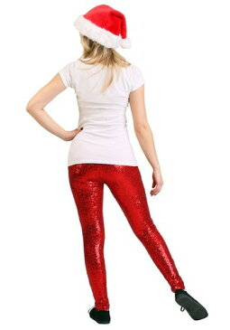 Women's Tipsy Elves レッド Sequin Leggings ハロウィン コスプレ 衣装 仮装 小道具 おもしろい イベント パーティ ハロウィーン 学芸会 学園祭 学芸会 ショー お遊戯会 二次会 忘年会 新年会 歓迎会 送迎会 出し物 余興 誕生日 発表会 バレンタイン ホワイトデー