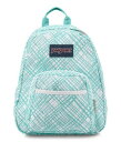 ジャンスポーツ JANSPORT HALF PINT BACKPACK AQUA DASH JAGGED PLAID バッグ 鞄 リュックサック バックパック リックサック リュック かばん カバン