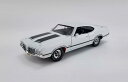 Acme Acme 1970 Oldsmobile オールズモービル 442 W-30 - Black on White 1/18 スケール | ダイキャストカ...