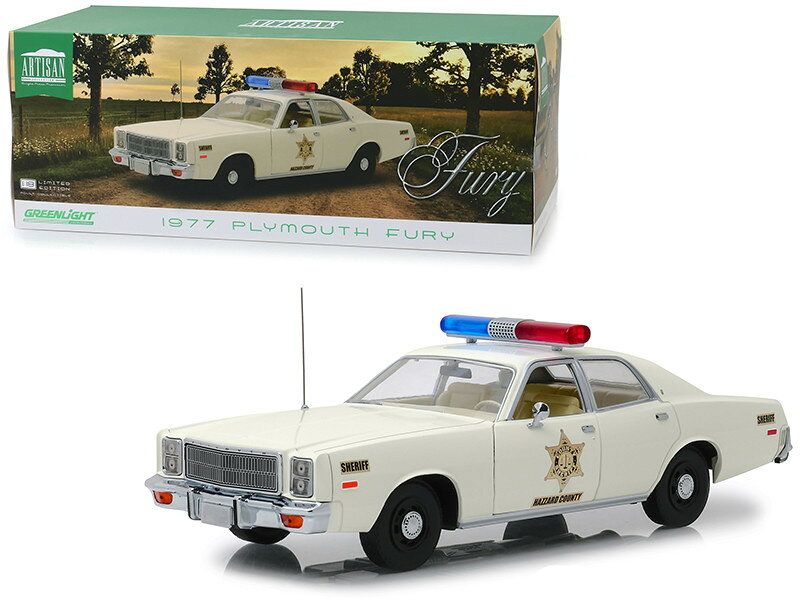 Greenlight Hazzard County Sheriff 1977 Plymouth �ץ�ॹ Fury 1/18 �������� | �������㥹�ȥ��� ��...