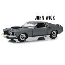 Greenlight John Wick 1969 Ford フォード Mustang BOSS 429 1/18 スケール | ダイキャストカー ダイキャスト...