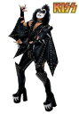 大きいサイズ Authentic Gene Simmons KISS コスチューム ハロウィン メンズ コスプレ 衣装 男性 仮装 男性用 イベント パーティ ...