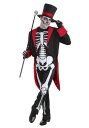 Mr. Bone Jangles コスチューム for 大人用s ハロウィン メンズ コスプレ 衣装 男性 仮装 男性用 イベント パーティ ハロウィーン 学芸会 学園祭 学芸会 ショー お遊戯会 二次会 忘年会 新年会 歓迎会 送迎会 出し物 余興 誕生日 発表会