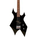 FEATURESWarlock-style agathis bodyEB-7 B.C. Rich adjustable bridgeRosewood fingerboard24 fretsChrome hardwareB.C. Rich die-cast machine headsBolt-on maple neck34"""" scaleB.C. Rich split-coil pickupGraphite nut1 volume and 1 tone controlCase sold separately