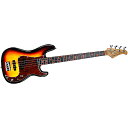 Fretlight FB-525 Electric Bass Guitar with Built-in Lighted Learning System Sunburst ベースギター エレクトリックベース