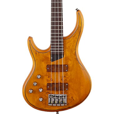 MTD Kingston KZ Left-Handed Bass Burled Maple Rosewood Fretboard ベースギター エレクトリックベース