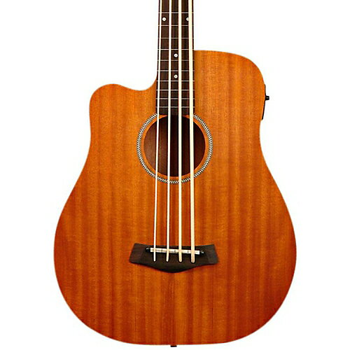 Gold Tone 25"""" Scale Left-Handed Acoustic-Electric MicroBass Natural ベースギター アコースティックベース