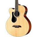 Alvarez AB60LCE Left-Handed Acoustic-Electric Bass Guitar Natural ベースギター アコースティックベース