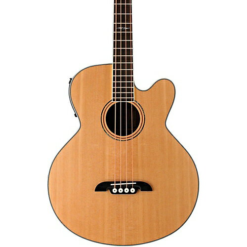 Alvarez Artist Series AB60CE Acoustic-Electric Bass Guitar Natural ベースギター アコースティックベース