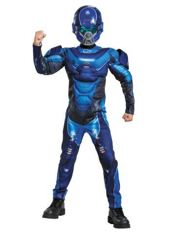 㥤 Halo Blue Spartan Muscle Chest 塼 ꥹޥ ϥ Ҥɤ ץ  ...