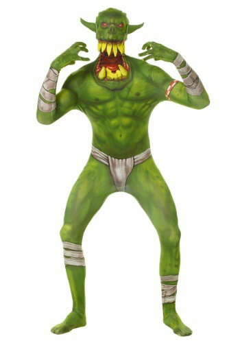 å Green Orc Morphsuit 塼 ꥹޥ ϥ Ҥɤ ץ   ɤ ٥ Ҥɤ ѡƥ ϥ طݲ