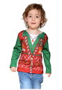 幼児 Ugly Christmas Sweater ベスト Shirt クリスマス ハロウィン 子ども コスプレ 衣装 仮装 こども イベント 子ども パーティ ハロウィーン 学芸会