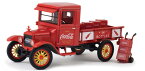 モーターシティ Classics 1923 フォード Model TT Coca-Cola Pickup with Handtruck Soda Cartons 1/32 スケール | ダイキャストカー ダイキャスト 車のおもちゃ 車 おもちゃ コレクション ミニチュア ダイカスト モデルカー ミニカー アメ車 ギフト プレゼント