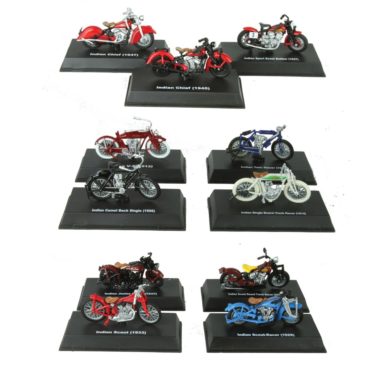 New Ray j[C Indian CfBA Historic 11 Motorcycle Collection 1/32 XP[ | _CLXgJ[ _CLXg Ԃ̂   RNV ~j`A _CJXg fJ[ ~jJ[ A Mtg v[g