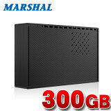 ڥƥϿб۳դϡɥǥ HDD 300GB TV REGZA 쥰 PlayStation3(PS3)б Ķ®USB3.0 դHDD MARSHAL MAL3300EX3-BK̵