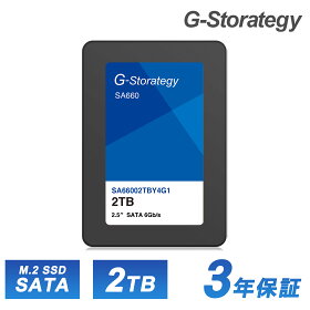 G-Storategy¢SSD2TBM.23DNANDɤ߼552MB/s񤭹510MB/sѵ2.5ǥȥåPCΡPC󤿤դ3ǯݾڿ̵SA66002TBY4G1