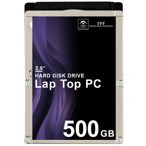 ★4/24 20時～ 全品ポイント5倍★ HDD 2.5インチ 500GB SATA 7mm厚 内蔵ハードディスク FFF SMART LIFE CONNECTED 旧MARSHAL MAL2500SA-T72L