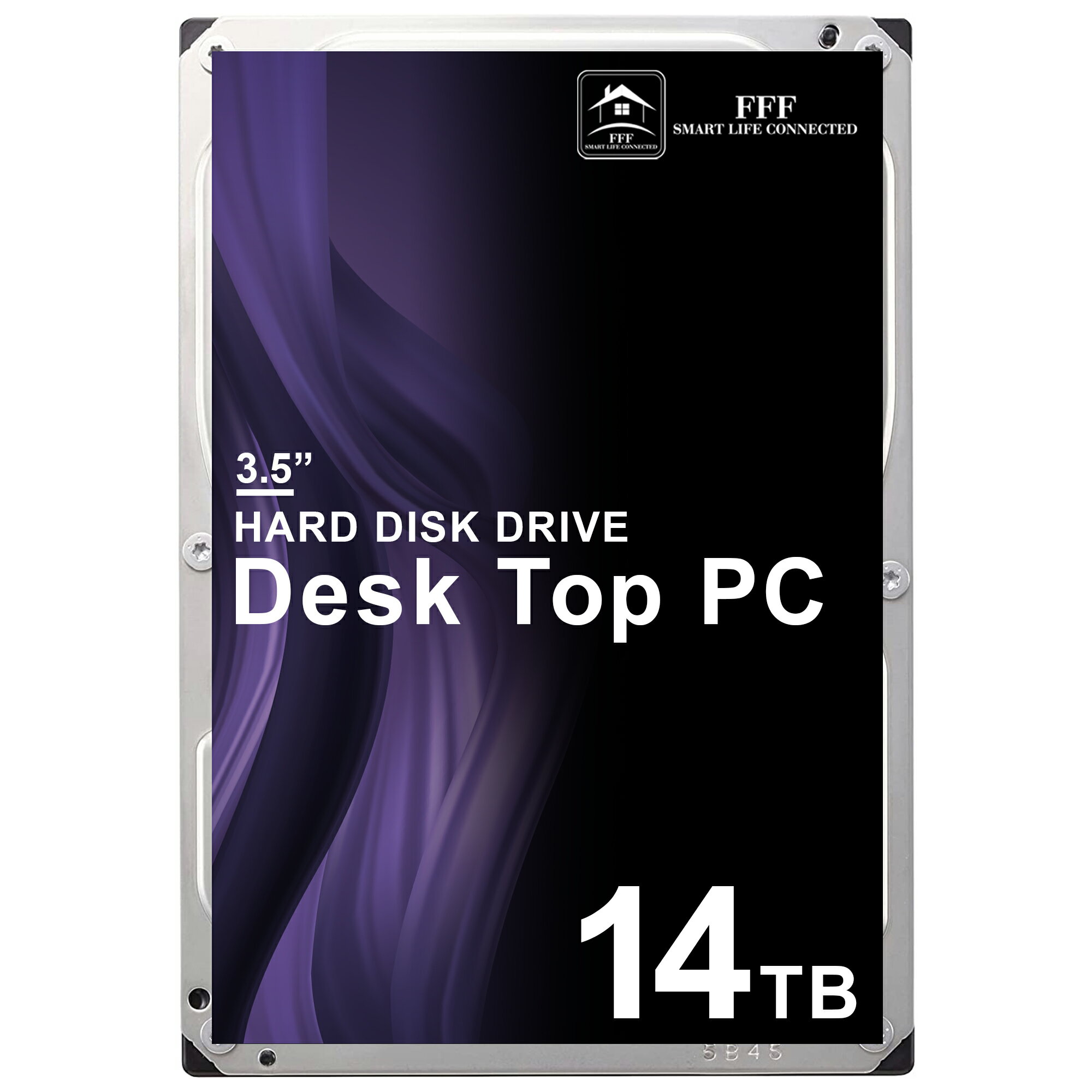 ★5/9 20時～ 全品ポイント5倍★ HDD 3.5インチ 14TB SATA 内蔵ハードディスク デスクトップパソコン用 FFF SMART LIFE CONNECTED 旧MARSHAL MAL314000SA-T72