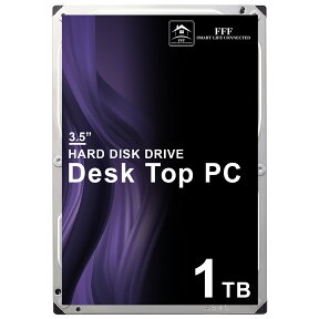 HDD 3.5インチ 1TB SATA 内蔵ハードディスク デスクトップパソコン FFF SMART LIFE CONNECTED 旧MARSHAL MAL31000SA-T57