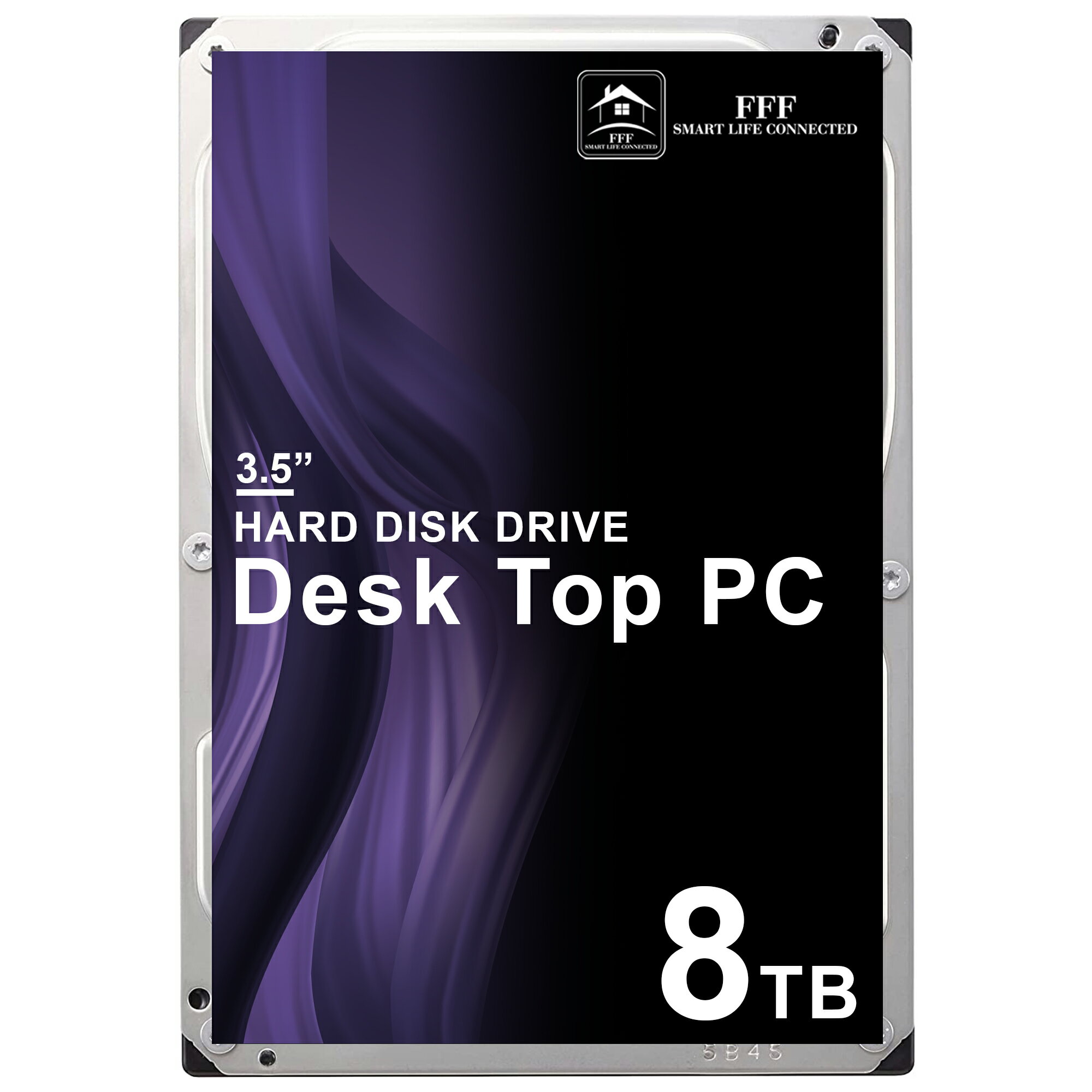 HDD 8TB ハードディスク 3.5インチ FFF SMART LIFE CONNECTED 旧MARSHAL 保証付 7200rpm SATA デスクトップ 外付けHD…