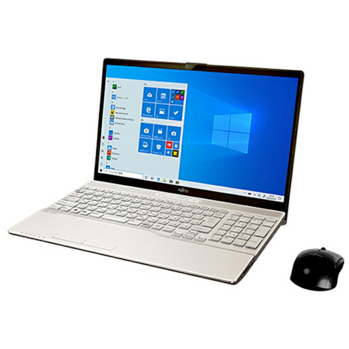 富士通 ノートパソコン Office付き 新品 同様 Windows10 15.6インチ SSD 512GB 8GBメモリ Core i7 フルHD Blu-ray Microsoft Office搭載 FMV FUJITSU LIFEBOOK AH53/E3 FMVA53E3GG 訳ありのサムネイル