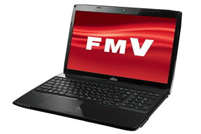 ★4/24 20時～ 全品ポイント5倍★ 富士通 ノートパソコン FMV LIFEBOOK AH30/SFMVA30SB + WPS Office新品 同様 訳あり 送料無料 Win8.1 タッチパネル