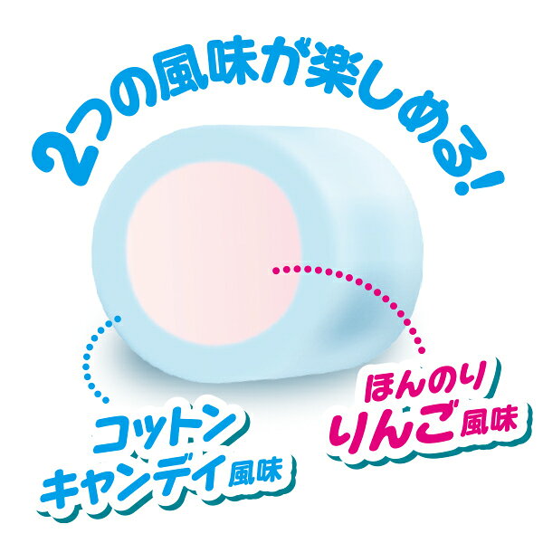 エイワ マシュマロランドの【数量限定】キャンパーズマシュマロ コットンキャンディ風味 　（姉妹品が登場）｜アングル2