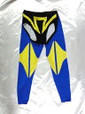 シマスポーツ製 タイガータイツセット 青/イエロー ショートタイツ+ロングタイツ LLサイズ