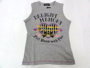 POPS LEMON DELIGHT MEMORY ラメプリント タンクトップ 130cm140cm150cm160cm大幅値下!! セール中!!