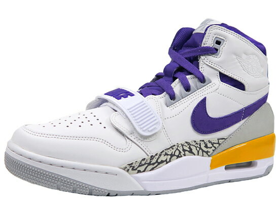 NIKE AIR JORDAN LEGACY 312 ナイキ エア ジョーダン レガシー レイカーズ LAKERS WHITE/FIELD PURPLE/AMARILLO 2021年海外限定復刻