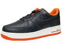 NIKE AIR FORCE 1 039 07 PRM ナイキ エア フォース1 ハロウィン BLACK/STARFISH-SAIL 黒オレンジ メンズ