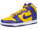 NIKE DUNK HI RETRO ナイキ ダンク ハイ レトロ VIOLET/COURT PURPLE イエロー/パープル レイカーズ