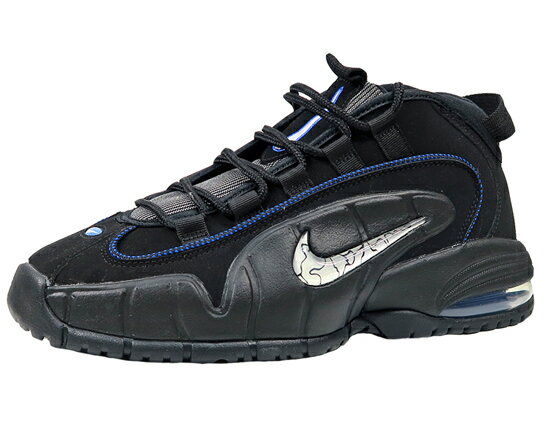 NIKE AIR MAX PENNY BLACK/METALLIC SILVER-VARSITY ROYAL ナイキ エア マックス ペニー 黒青 バッシュ ペニー ハーダウェイ