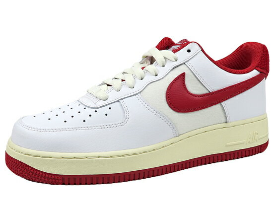 NIKE AIR FORCE 1 '07 LV8 ナイキ エア フォース 1 WHITE/GYM RED-SAIL WHITE 白赤 海外限定モデル