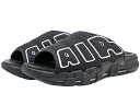 NIKE AIR MORE UPTEMPO SLIDE ナイキ エア モア アップテンポ スライド BLACK/WHITE 黒白 モアテン サンダル 25〜29cm