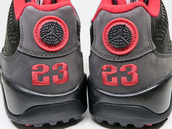 ゴルフシューズ NIKE AIR JORDAN 9 G GOLF ナイキ エア ジョーダン9 BLACK/CHARCOAL GREY 黒 スパイク付き