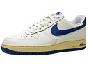 NIKE WMNS AIR FORCE 1 '07 LX iCL GA tH[X1 EBY SAIL/DEEP ROYAL BLUE 23`29cm