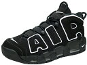 NIKE AIR MORE UPTEMPO BLACK/WHITE  Ae iCL GA A Abve| 2020Nf